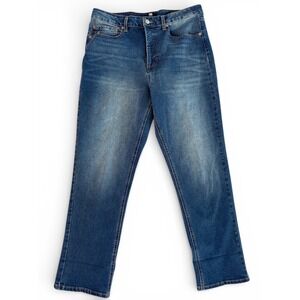 FRYE Women's Blue Wash Straight Leg Denim Jeans Size 12